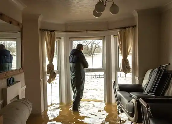 water damage restoration service Newton